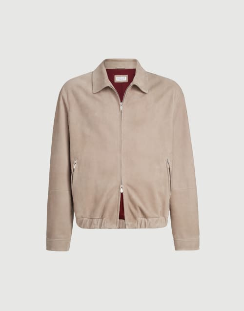 Suede jacket Yuta Man - Brunello Cucinelli