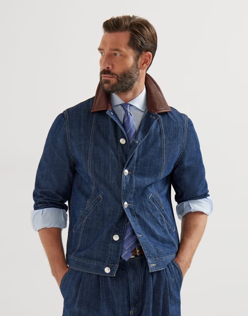 Denim jacket Denim Man - Brunello Cucinelli