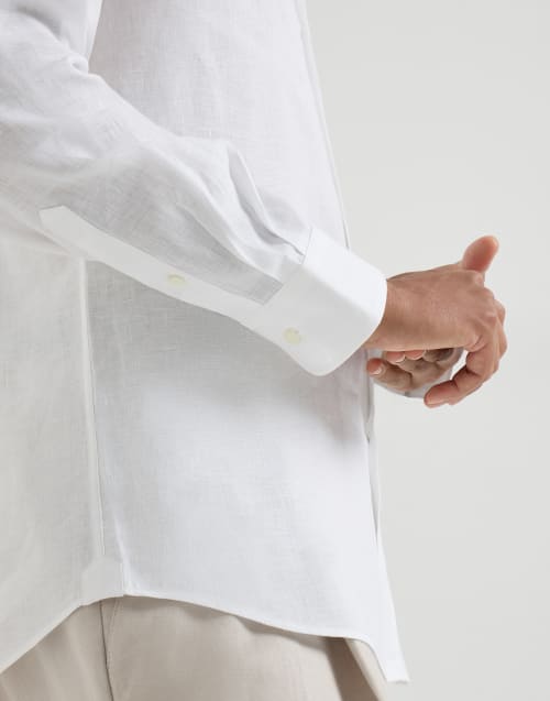 Linen shirt White Man - Brunello Cucinelli