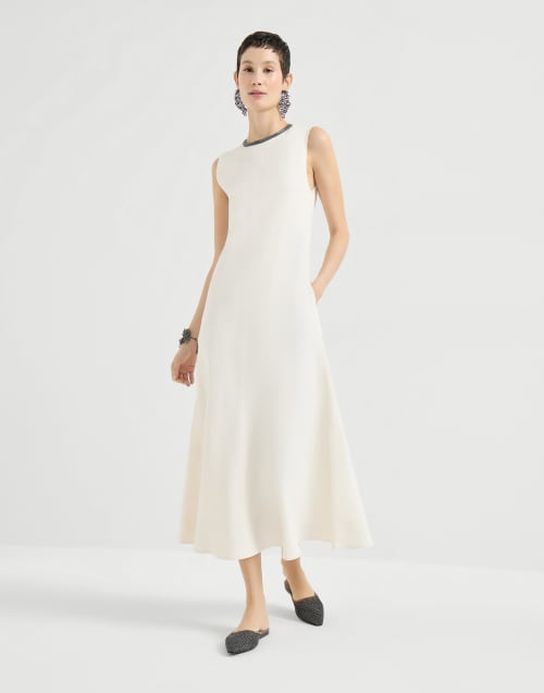 プレシャスカラー ドレス アイボリー レディース - Brunello Cucinelli