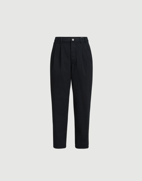 Lightweight denim trousers Black Man - Brunello Cucinelli