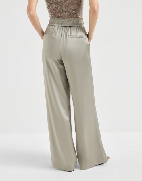 Pantalón Track Ver olivo Mujer - Brunello Cucinelli