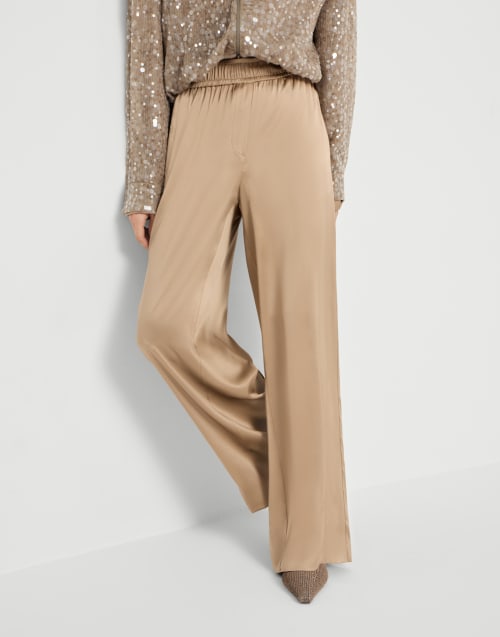 Track trousers Chocolate Woman - Brunello Cucinelli