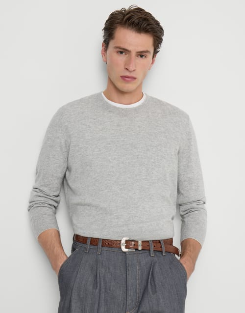 羊绒衫 卵石 男款 - Brunello Cucinelli