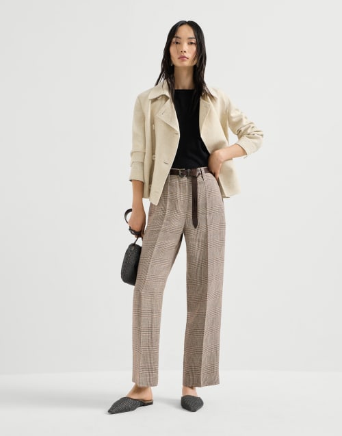 Джемпер из кашемира и шелка Sparkling Чёрный Женщина - Brunello Cucinelli