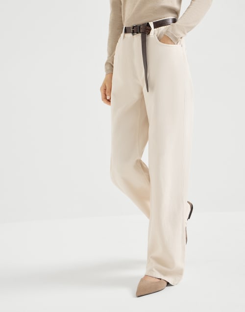 Contemporary trousers Panama Woman - Brunello Cucinelli