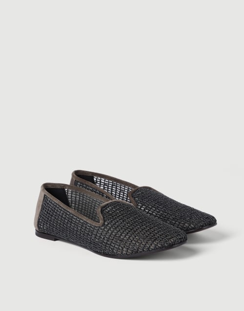 Chaussures Moine Brunello Cucinelli En Daim Gris/Brun - Pointure 42 (9 US), Neuves Avec étiquettes