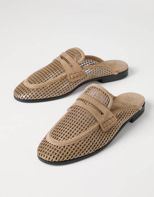 BRUNELLO CUCINELLI ベージュ ローファー Brunello Cucinelli ローファー - ベージュ|MZUSILN312C2683