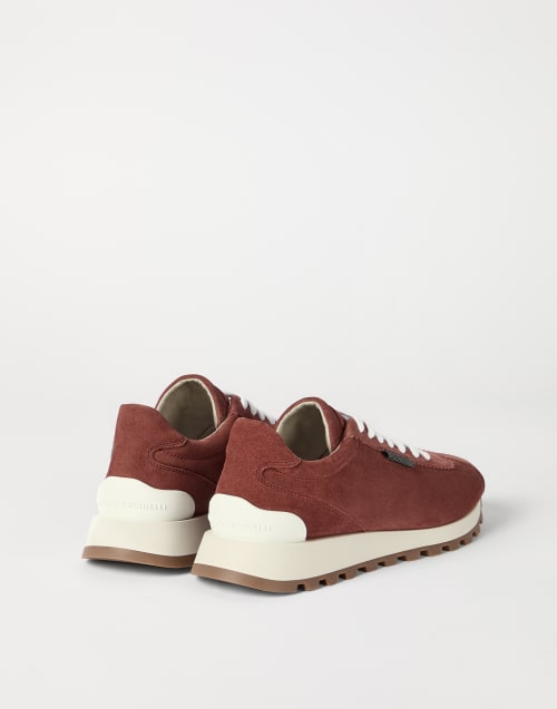 Suede runners Firebrick Woman - Brunello Cucinelli