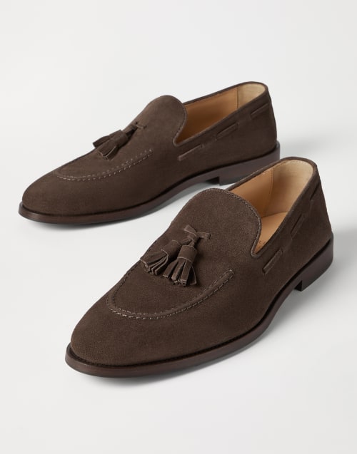 Brunello Cucinelli ブラウン デッキシューズ 000000031283_pxkkHfK.jpg