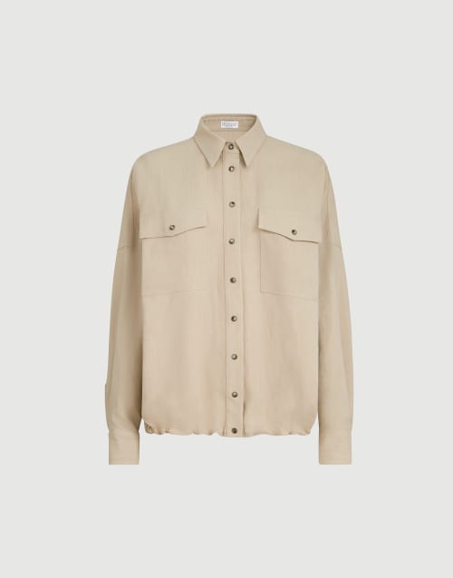 レディース シルク＆コットンシャツ | Brunello Cucinelli