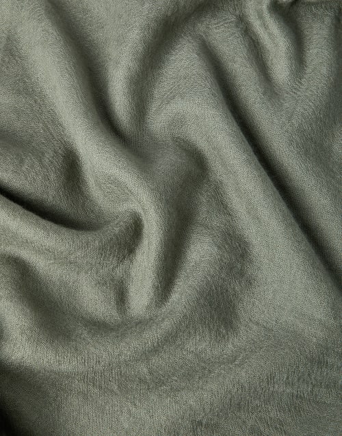 Cashmere and silk scarf Green Woman - Brunello Cucinelli