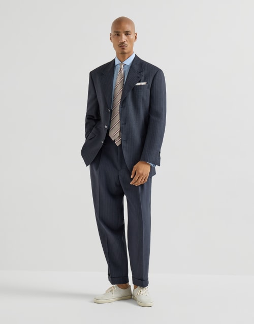 Chemise en Oxford Azur Homme - Brunello Cucinelli