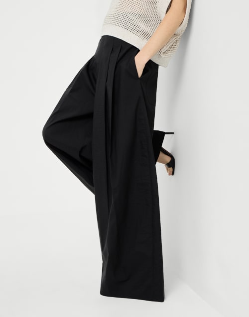 Maxi trousers Black Woman - Brunello Cucinelli