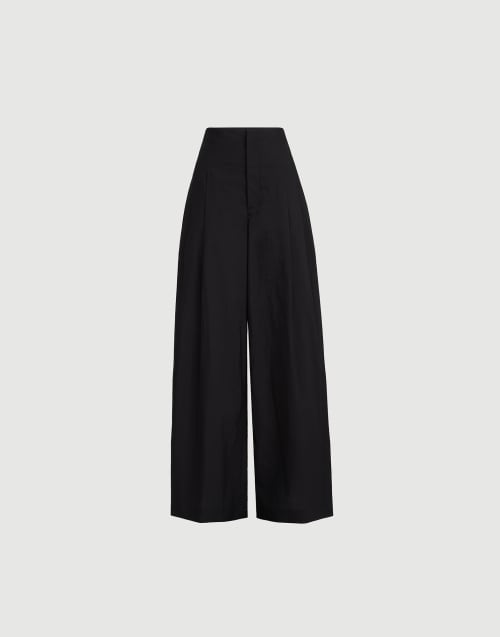 Maxi trousers Black Woman - Brunello Cucinelli