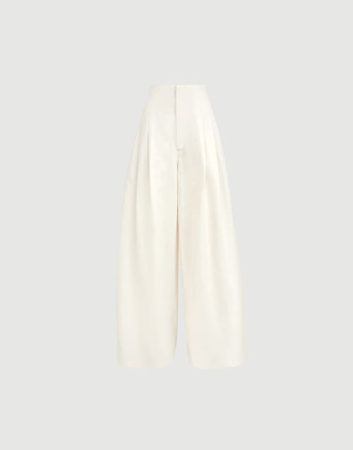 Maxi trousers Butter Woman - Brunello Cucinelli