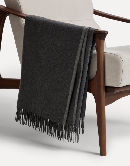 プリンさま専用BRUNELLOCUCINELLI カシミヤブランケット ホームデコレーションに最適な上掛け、ブランケット | Brunello Cucinelli