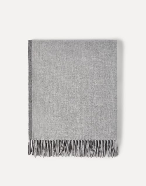 プリンさま専用BRUNELLOCUCINELLI カシミヤブランケット ホームデコレーションに最適な上掛け、ブランケット | Brunello Cucinelli
