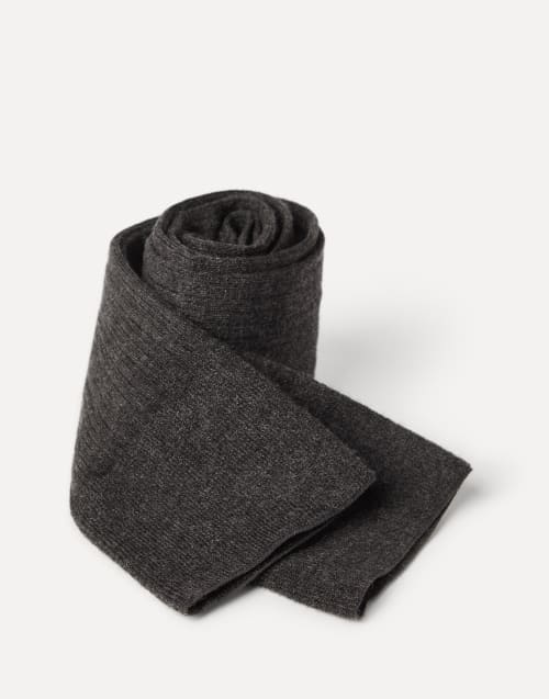 Cashmere knit socks Anthracite Woman - Brunello Cucinelli
