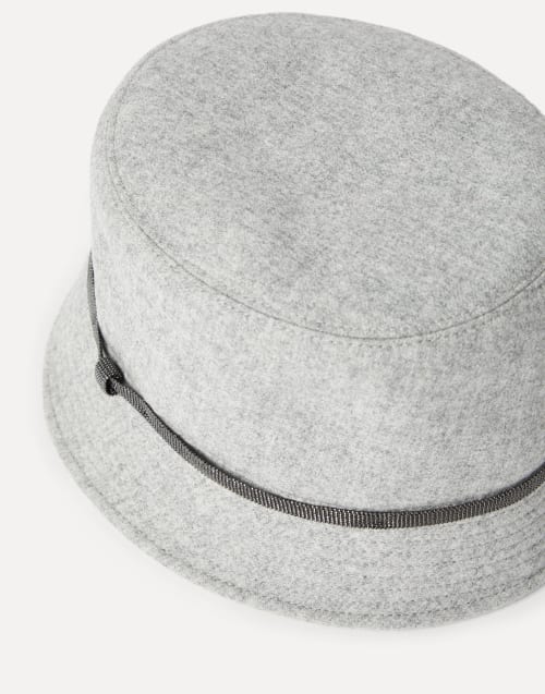 Bucket hat Light Grey Woman - Brunello Cucinelli