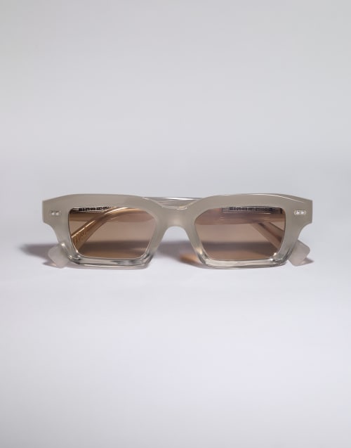 Marla acetate sunglasses Beige Silk Eyewear - Brunello Cucinelli