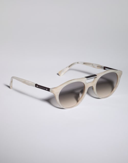 Acetate sunglasses Panama Eyewear - Brunello Cucinelli