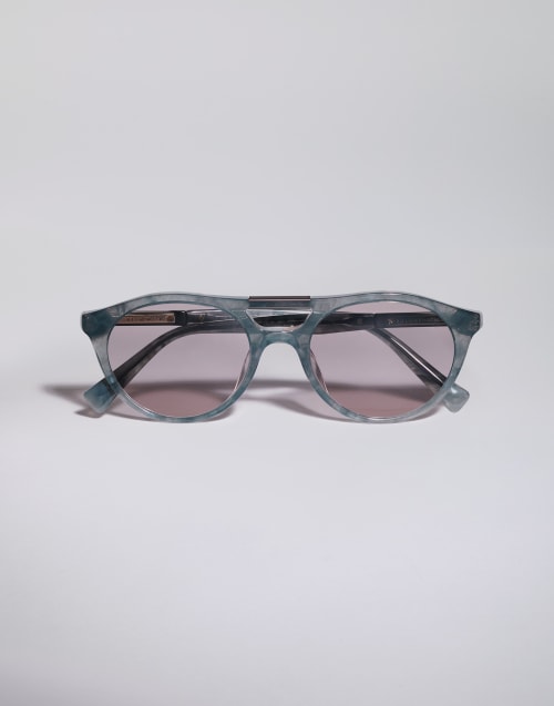 Acetate sunglasses Cashmere Grey Eyewear - Brunello Cucinelli