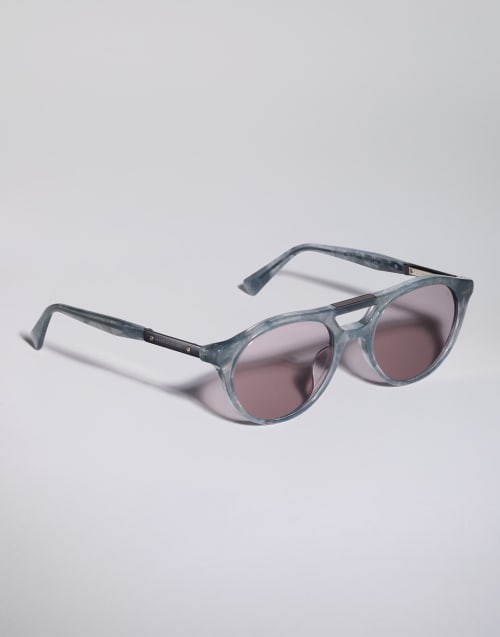 Acetate sunglasses Cashmere Grey Eyewear - Brunello Cucinelli
