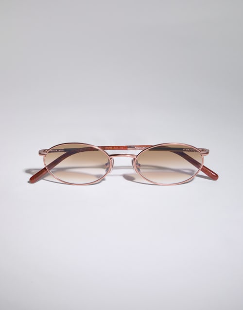 Titanium sunglasses Rose Gold Eyewear - Brunello Cucinelli