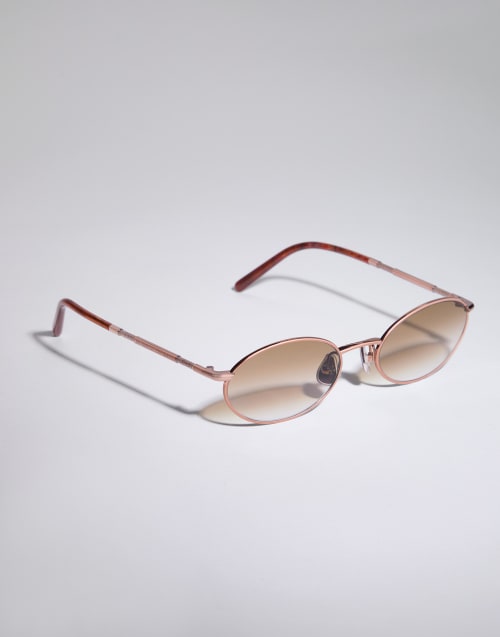 Titanium sunglasses Rose Gold Eyewear - Brunello Cucinelli