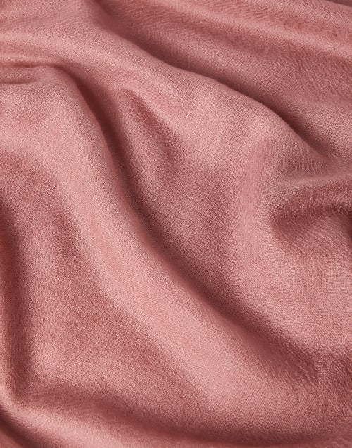 Cashmere and silk scarf Pink Woman - Brunello Cucinelli