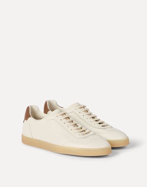 Deerskin sneakers Butter Man - Brunello Cucinelli