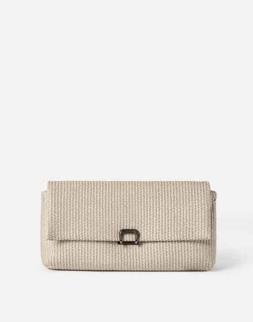 Сумка-клатч Sartorial Pouch Бежевый Женщина - Brunello Cucinelli
