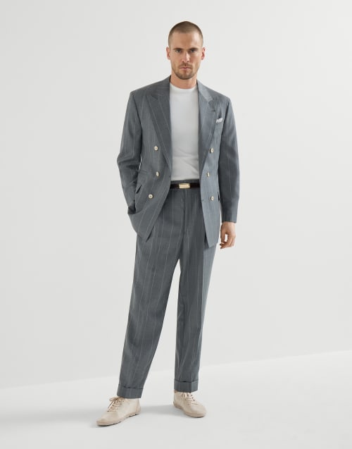 Zapatillas de piel de ante Panamá Hombre - Brunello Cucinelli