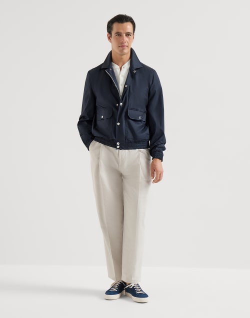 Suede sneakers Blue Man - Brunello Cucinelli