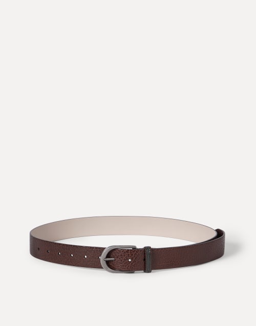 Ceinture en veau Marron Femme - Brunello Cucinelli