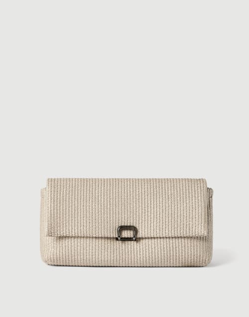 Sartorial clutch bag Beige Woman - Brunello Cucinelli