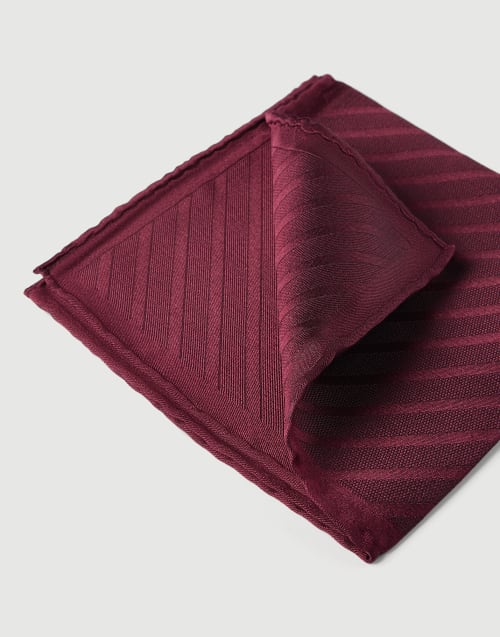 Cravatta Uomo Brunello Cucinelli Grigia 100% Cotone - Made In Italy, Estremità Quadrata - Foto 4