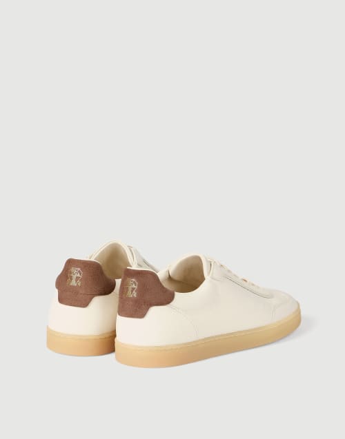 Sneakers in cervo Burro Uomo - Brunello Cucinelli