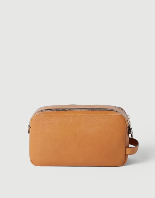 Alligator mini card case Natural Man - Brunello Cucinelli