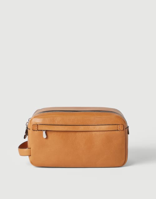 Alligator mini card case Natural Man - Brunello Cucinelli