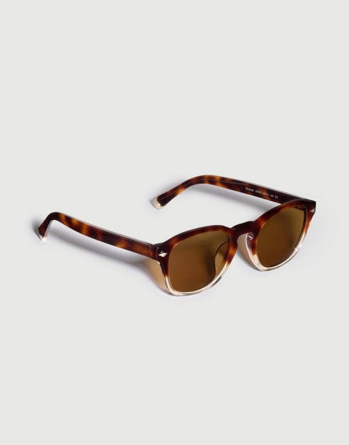 Panto acetate sunglasses Havana Fade Eyewear - Brunello Cucinelli