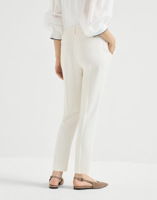 Tailored Jogger trousers Off-White Woman - Brunello Cucinelli