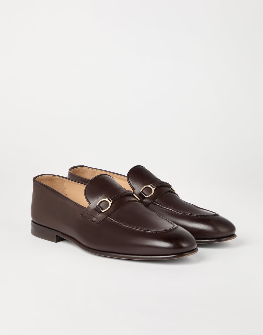 Mocassins en veau Marron Homme - Brunello Cucinelli