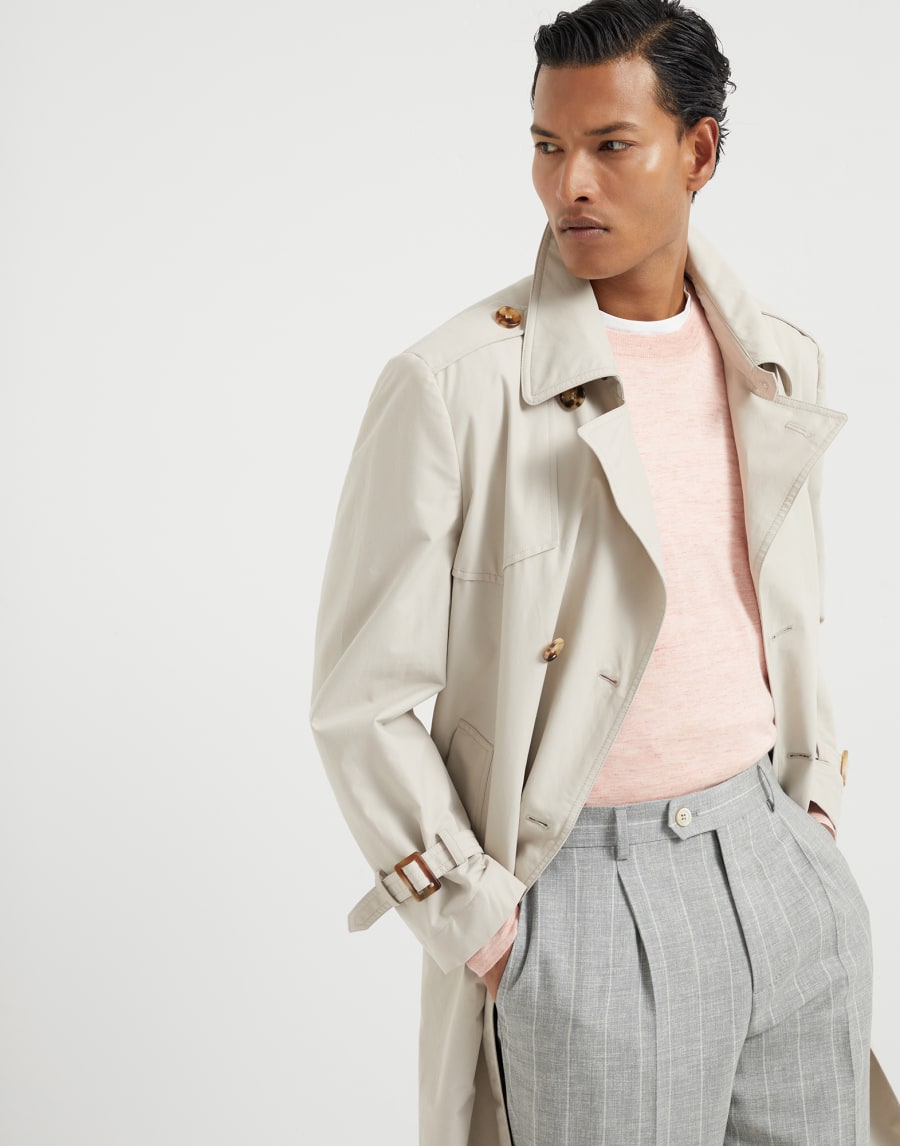 Maglia leggera Salmone Uomo - Brunello Cucinelli
