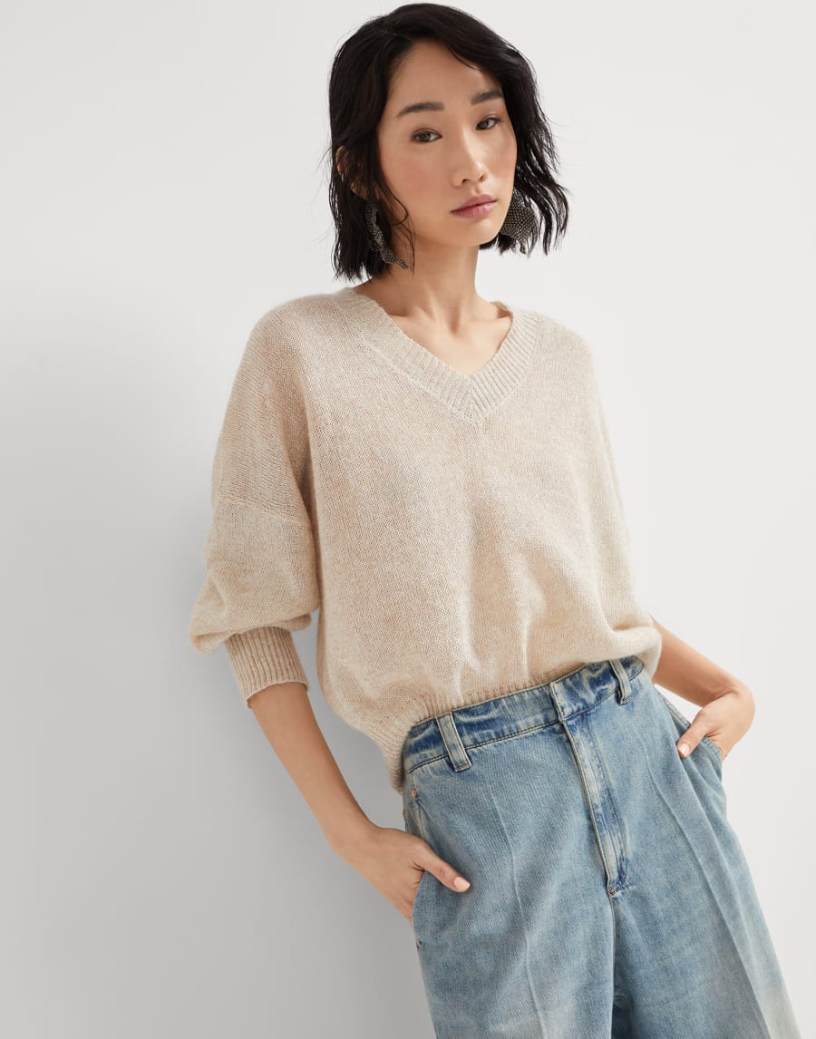 Sparkling sweater Shell Woman - Brunello Cucinelli