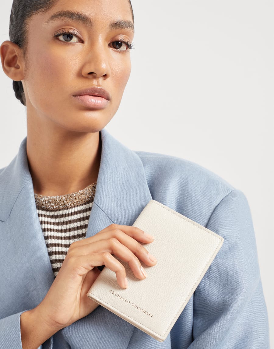 Passport case Ivory Woman - Brunello Cucinelli