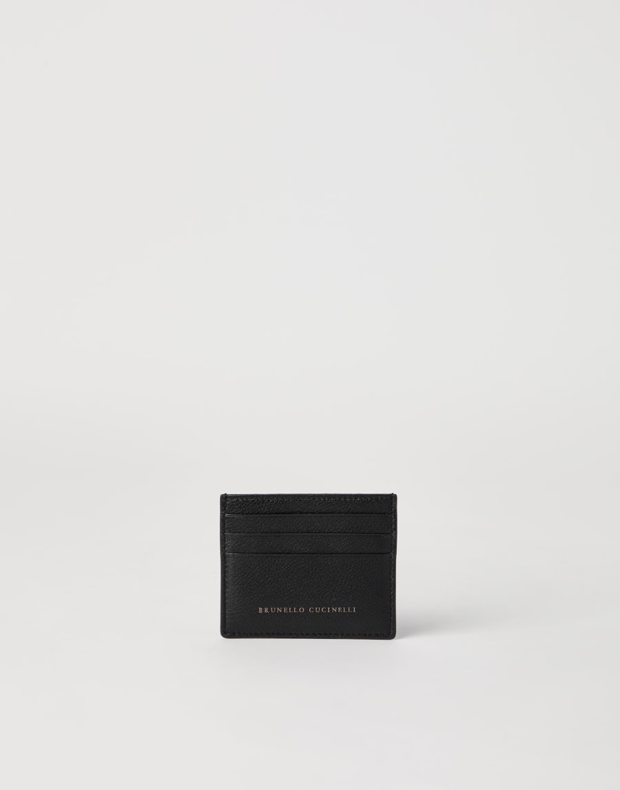 Leather card case Black Woman - Brunello Cucinelli