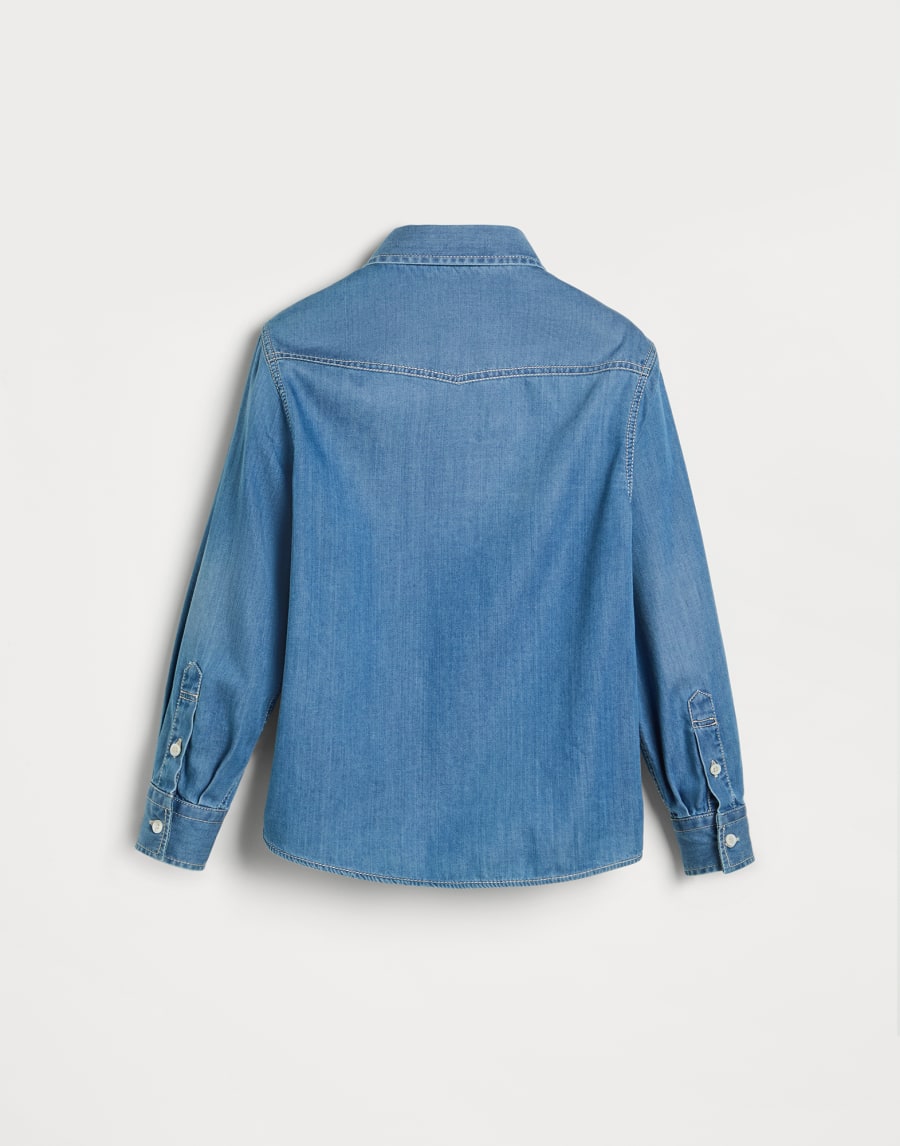 Lightweight denim shirt Denim Boys - Brunello Cucinelli
