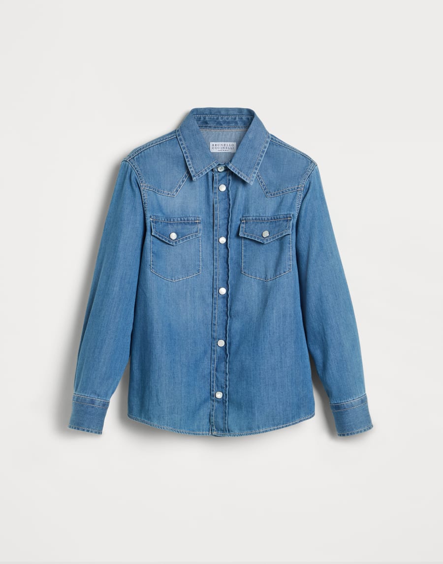 Lightweight denim shirt Denim Boys - Brunello Cucinelli